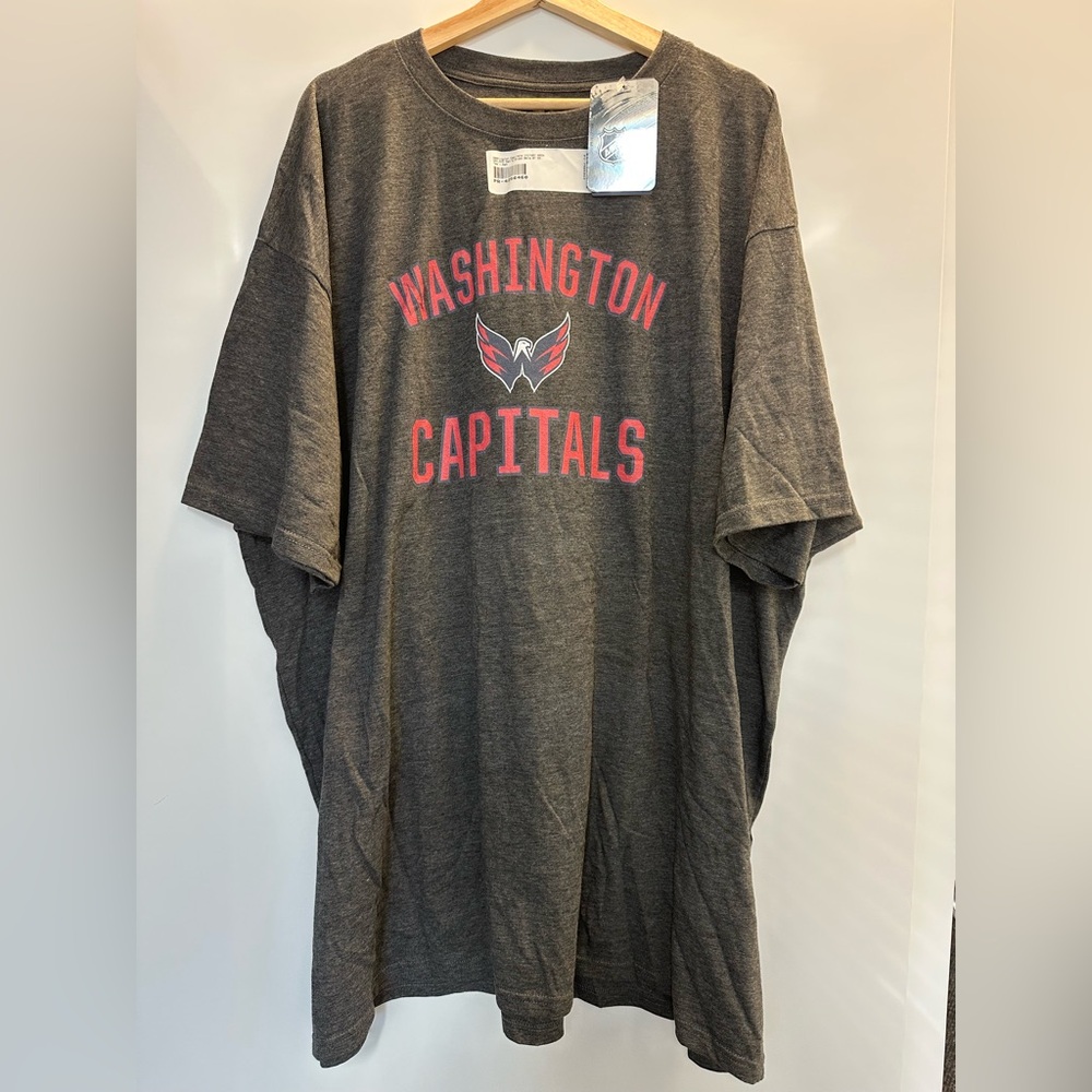 Grey Washington Capitals NHL shirt  #NHL #Capitals
